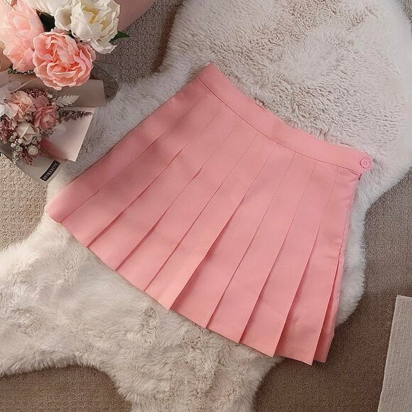 American apparel pleated tennis skirt in pink - Picture 1 of 4